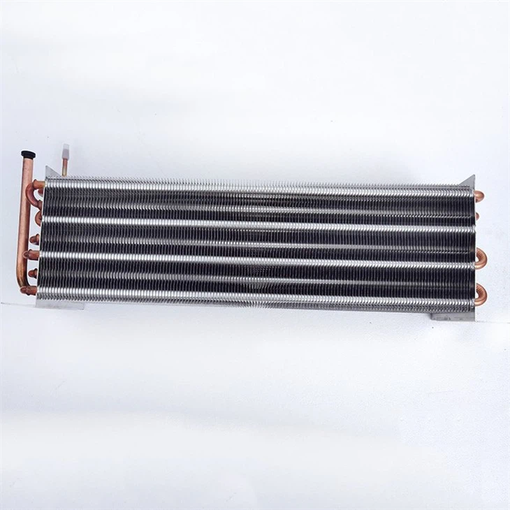 Air Cooled Low Temperature Display Cabinet Evaporator Condenser