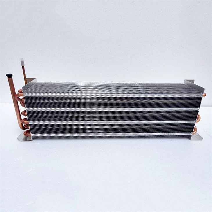 Air Cooled Low Temperature Display Cabinet Evaporator Condenser