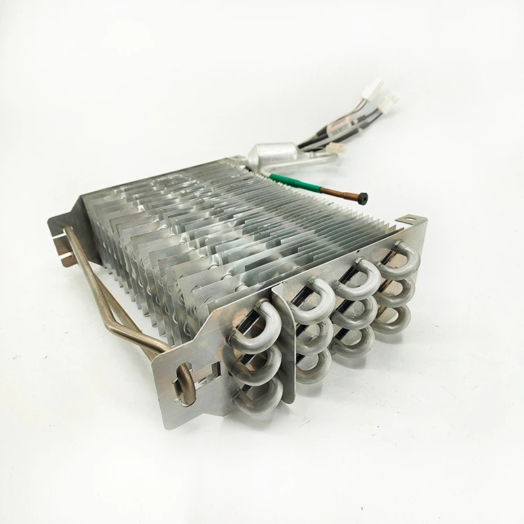 Aluminum Tube Finned Tube Fin Evaporator For Mini Freezer Refrigerator Evaporator
