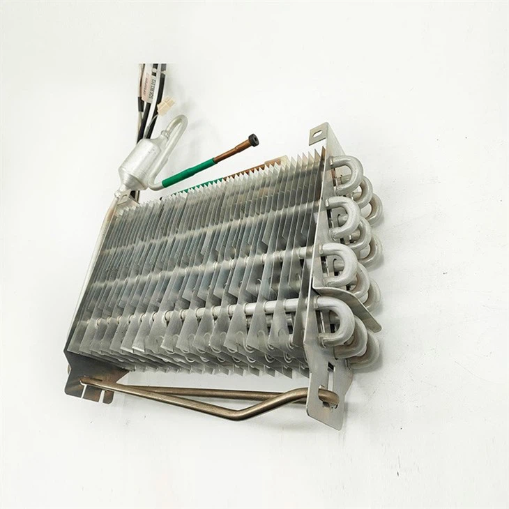 Aluminum Tube Finned Tube Fin Evaporator For Mini Freezer Refrigerator Evaporator