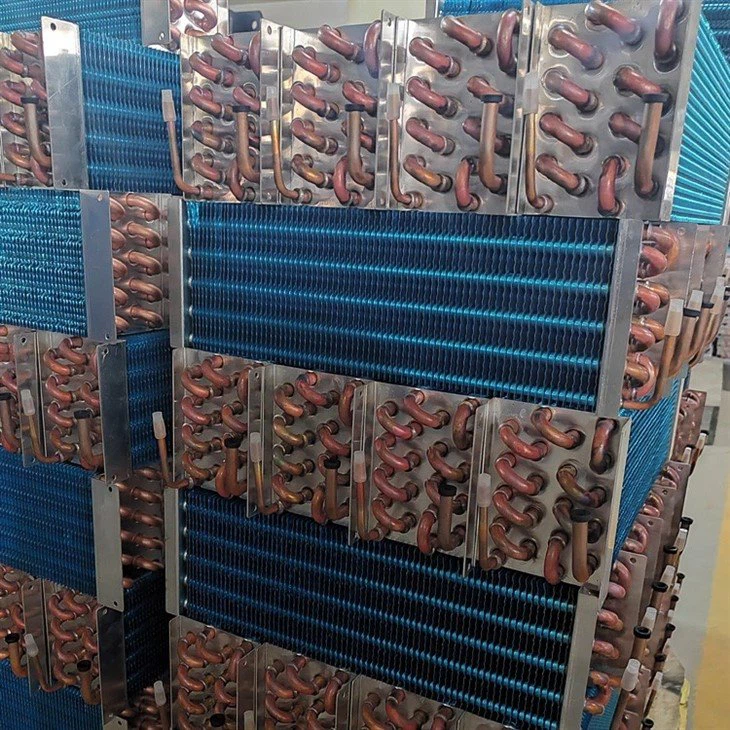 Parallel Tube Finned Evaporator