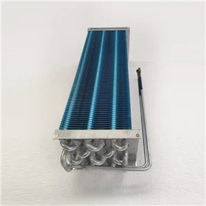 Condenseur à ailettes pour vibrations légères