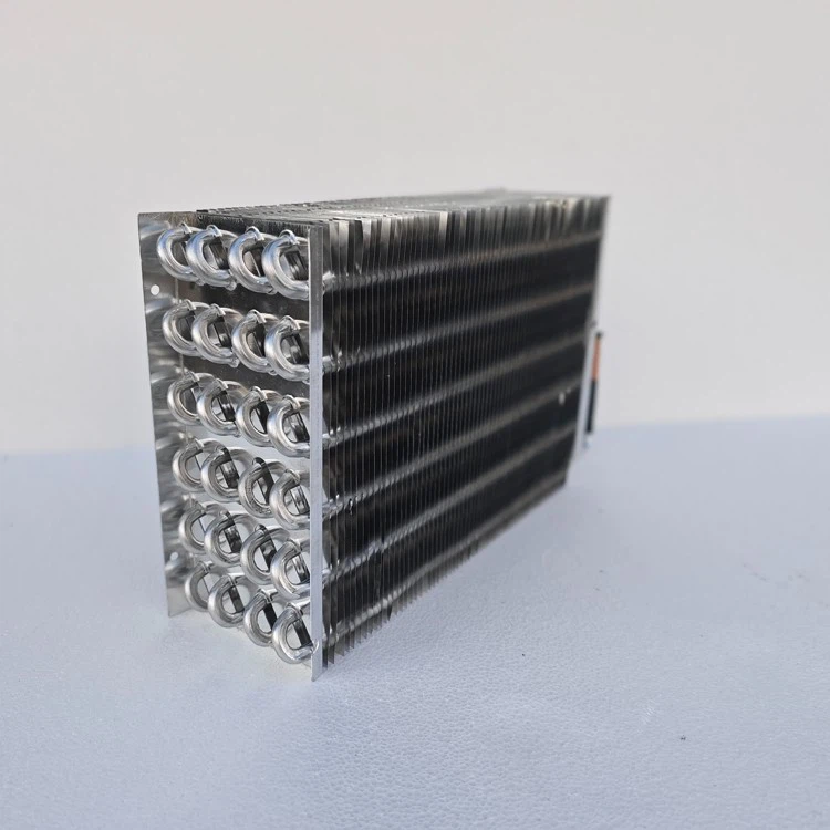 No-frost Aluminum Tube Fin Evaporator For Refrigerator