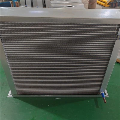 Condenseur à ailettes en aluminium et tube en cuivre refroidi par air