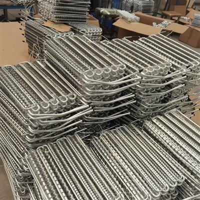Évaporateur à ailettes tubulaires tout en aluminium