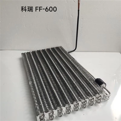 Évaporateur à ailettes en tube d'aluminium pour réfrigérateur